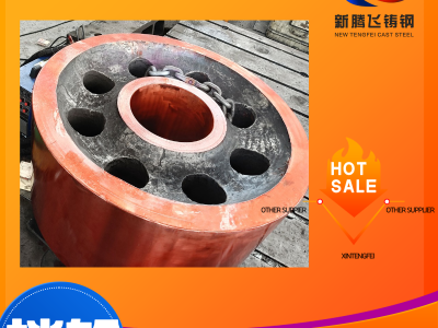 回转窑托轮 机械配件 转动灵活稳定性好 来图定制 新腾飞铸钢图3