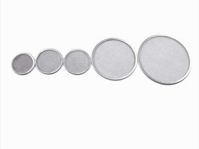 厂家供应圆形不锈钢包边丝网滤片图2