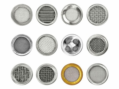 按图纸定做304不锈钢包边丝网滤片 单双层过滤网片图3