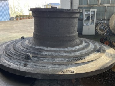 ZG42CrMo材质 球磨机端盖 大型铸钢生产加工厂家 来图定制 交期短图3
