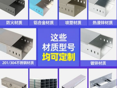 梯式桥架 工厂商场可用 耐老化防腐蚀图4