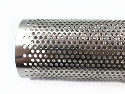 定做两端通孔冲孔过滤网筒图2