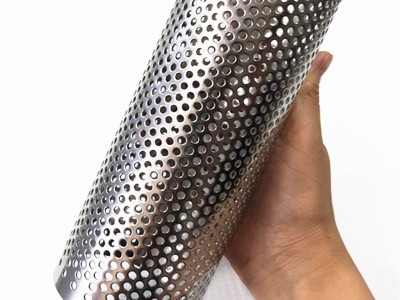 定做两端通孔冲孔过滤网筒图3