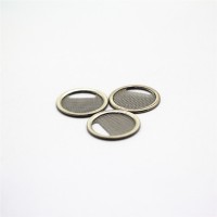 圆形不锈钢包边40目过滤网片