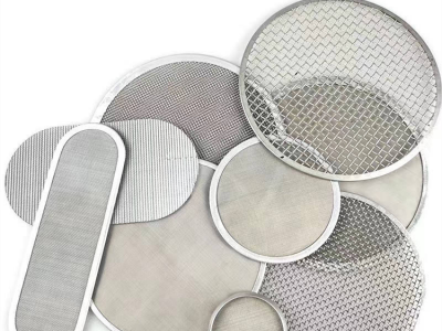 定做圆形不锈钢包边丝网滤片厂家图3