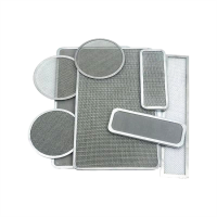 方形不锈钢包边丝网滤片厂家