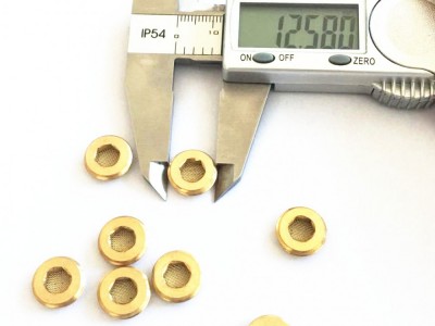 定做圆形铜包边丝网滤片厂家图3