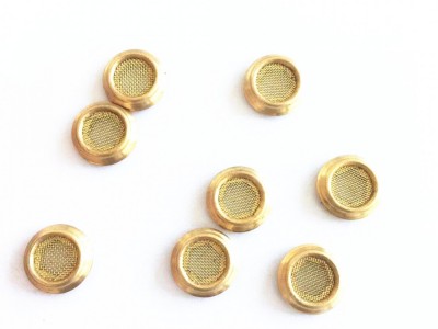 定做圆形铜包边丝网滤片厂家图4