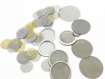 定做圆形不锈钢包边固液分离网片图2