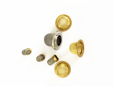 按图加工生产不锈钢丝网滤帽图1