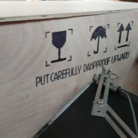 木箱喷印 大字符喷码机 附着力强 木材行业