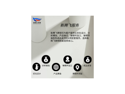 铸造加工厂家 来图定制加工挤压机配件 支持无损探伤 新腾飞铸钢图4