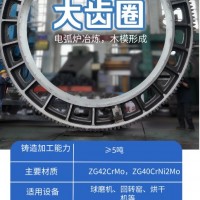 大型铸造厂新腾飞铸钢 支持无损探伤 来图定制单重1吨以上大齿轮